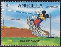 Anguilla 1984 Walt Disney 4 ¢ Multicolor Scott 562. Anguilla 1984 Scott 562 Olympic Games Los Angeles. Subida por susofe